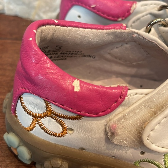 Laura Ashley Floral baby walking shoes - Picture 3 of 9